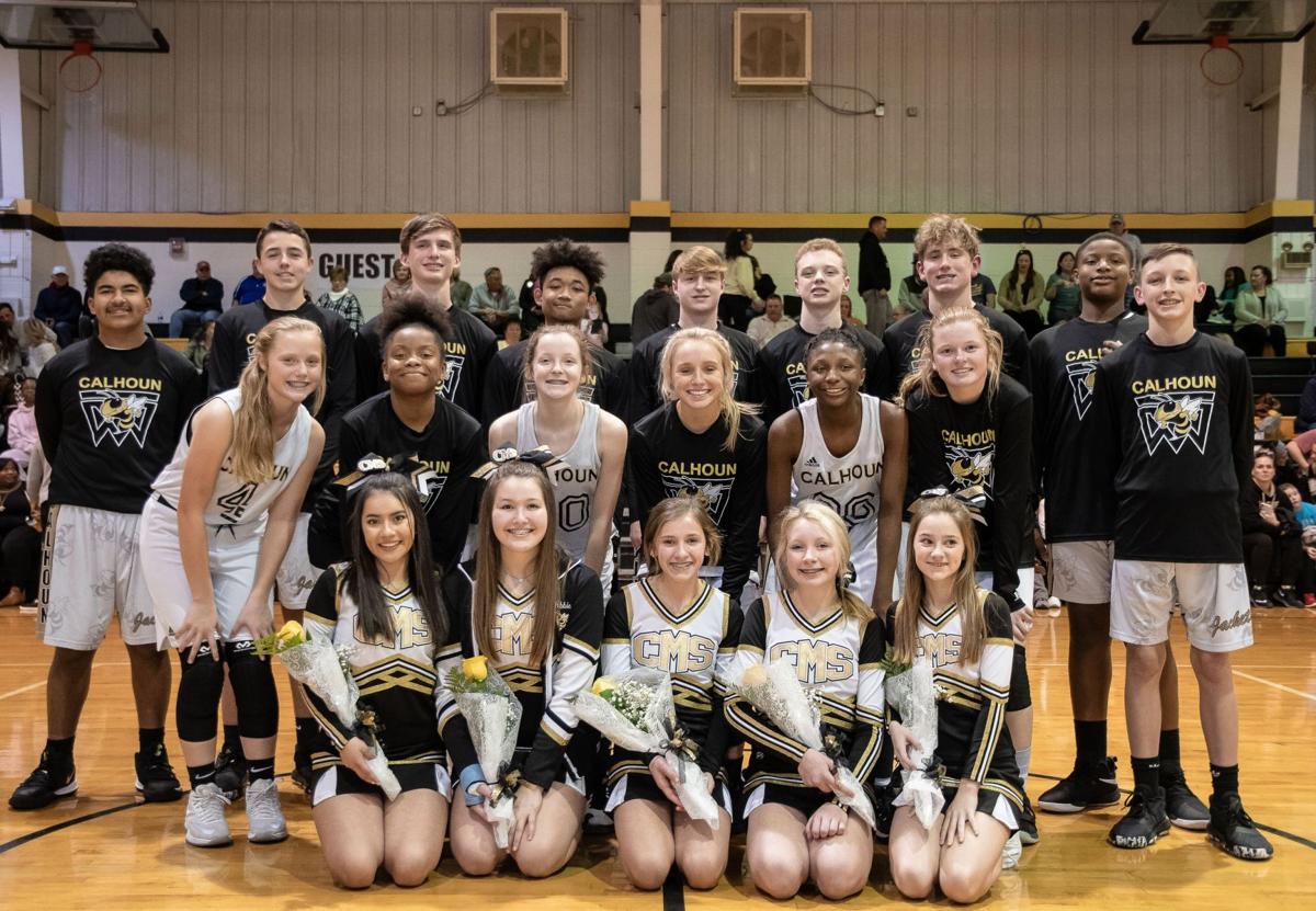 Calhoun Middle School Basketball Teams Secure Region No 1 Seeds