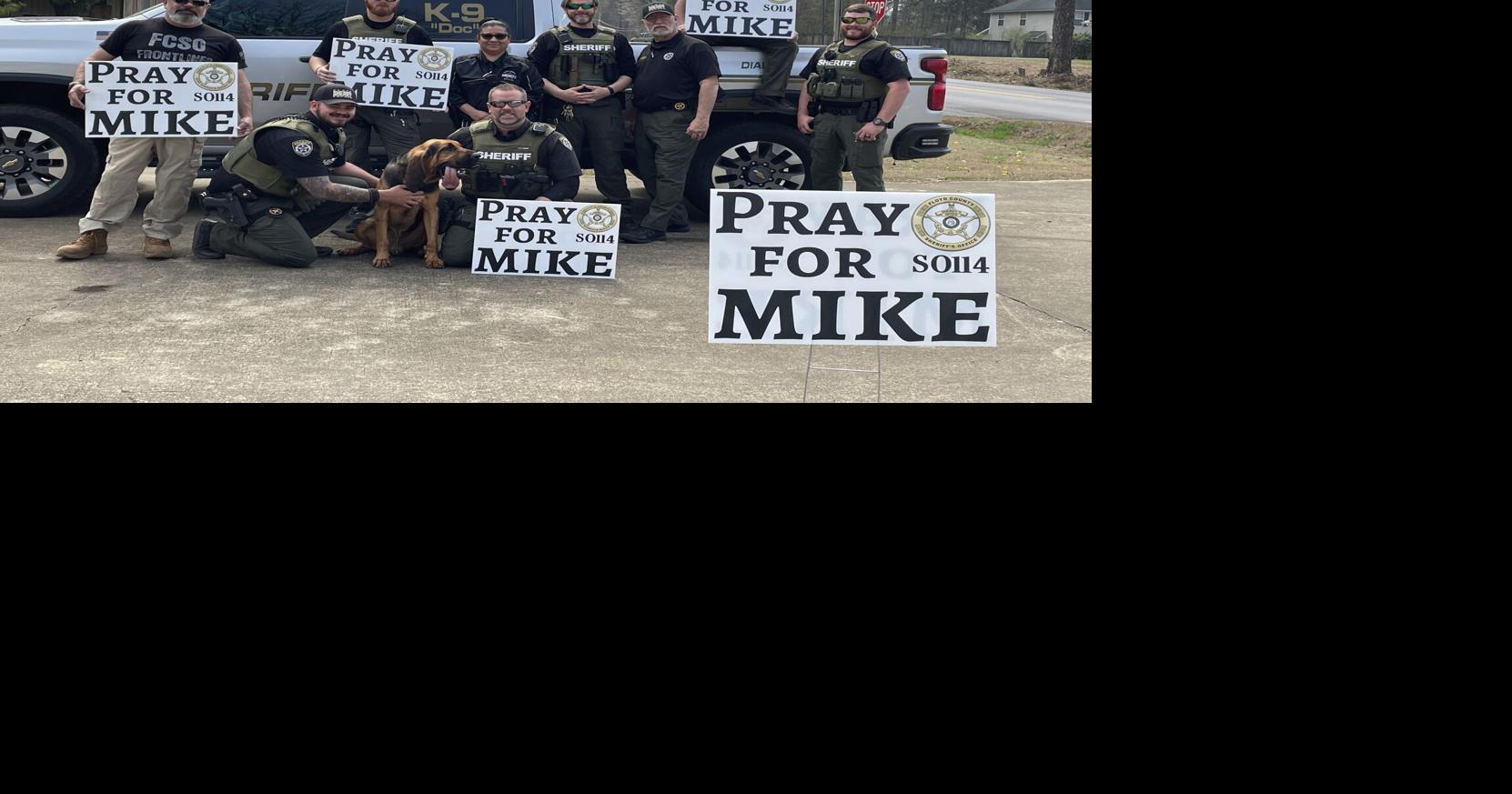 ‘Pray for Mike’ Floyd County has the chance to help a public servant
