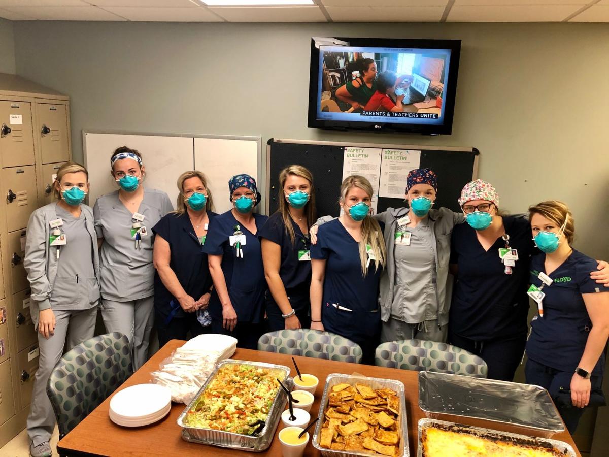 Georgia Power leadership donates meals to Floyd Medical Center staff