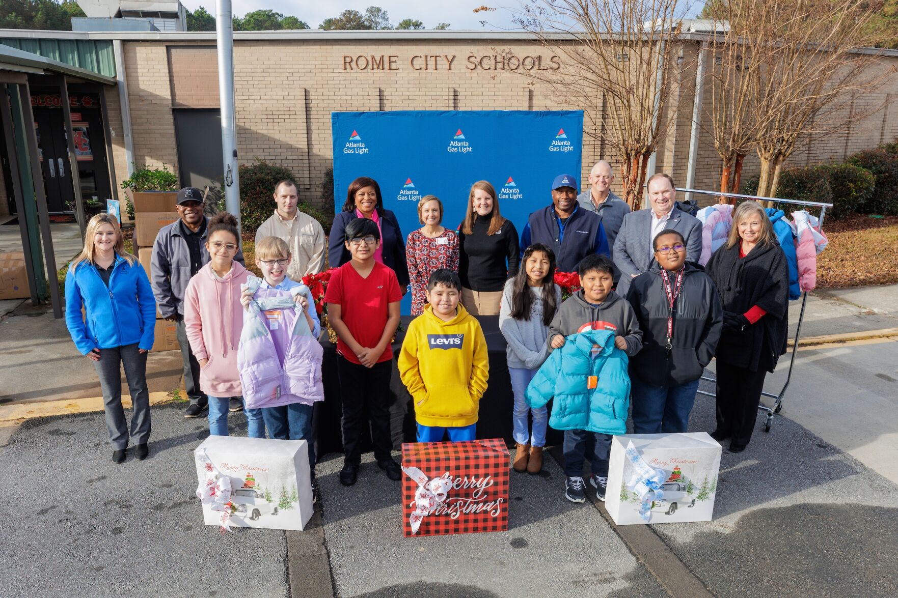 AGL supports Operation Warm at West Central Elementary Education