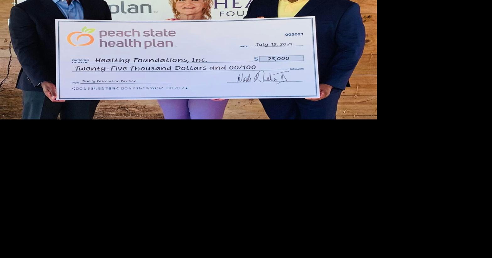 Healthy Foundations, Peach State Health Plan announce new partnership