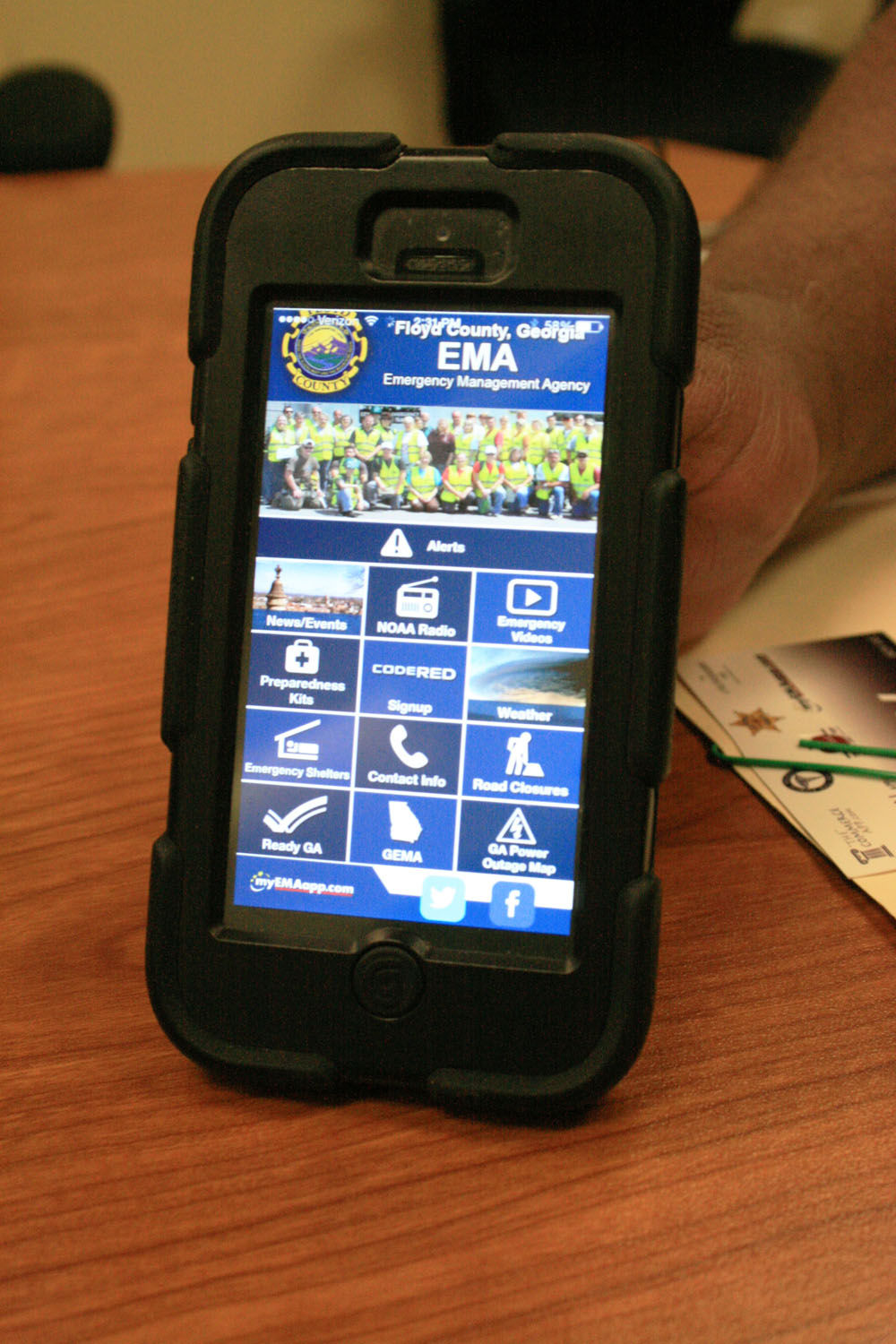 Floyd County EMA releases mobile app for emergency preparedness Local