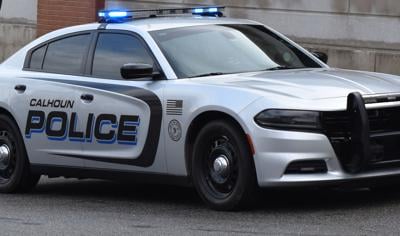 Calhoun Police Department car STOCK