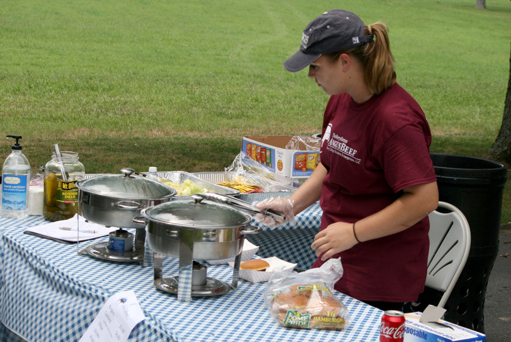 Farmers market at Berry