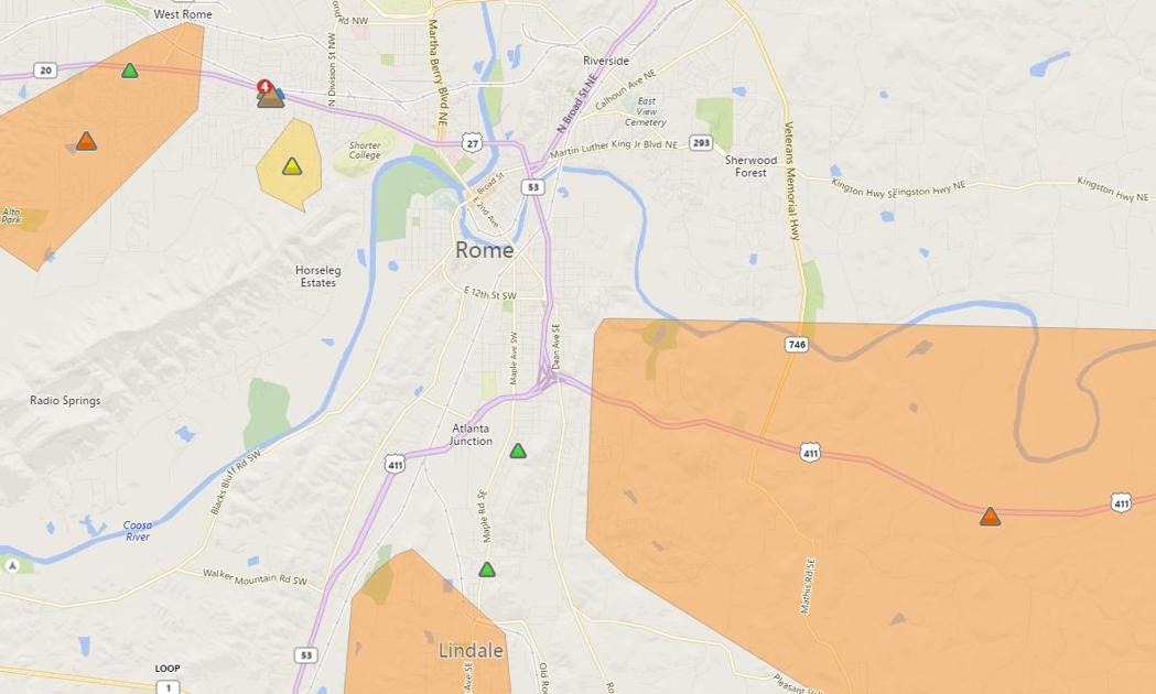 Power Outages Reported As High Winds Storms Roll Through Local News Northwestgeorgianews Com