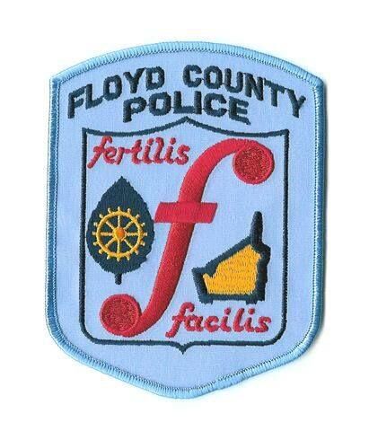 FCPD Floyd County Police Department patch logo