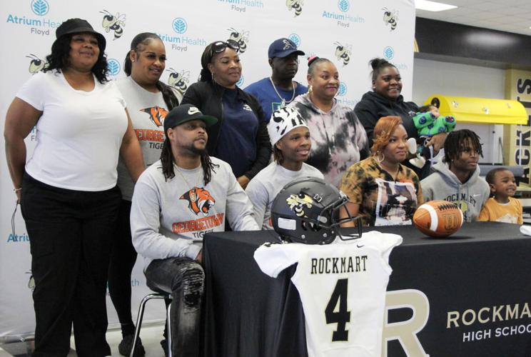 FOOTBALL Rockmart Pair Makes College Choices Official At Signing