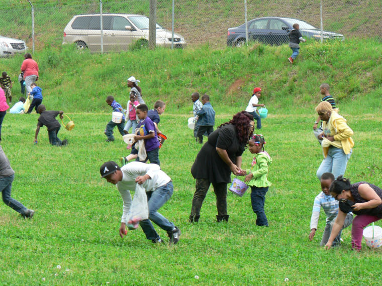 Easter egg hunt at Coosa Valley Fairgrounds Gallery