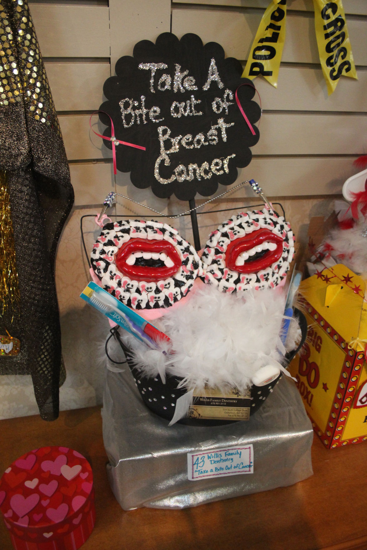 'Bras for a Cause' takes over Holmes for Her Local