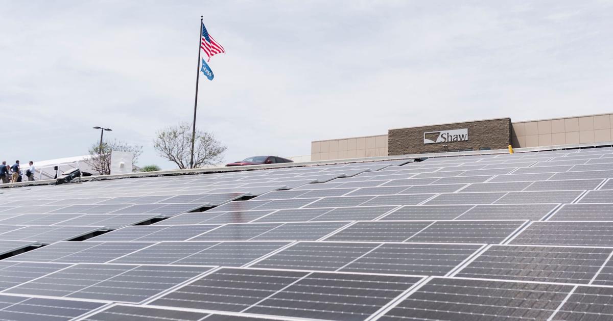 Shaw Technology Shaw Industries' Innovative Solar Technology Goes Live at Adairsville ...