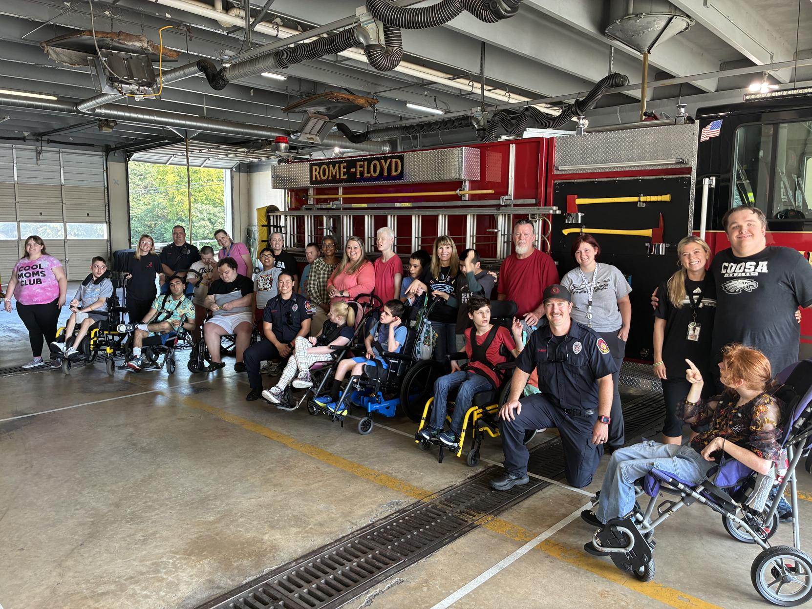 Floyd County Schools students visit fire station | Education ...