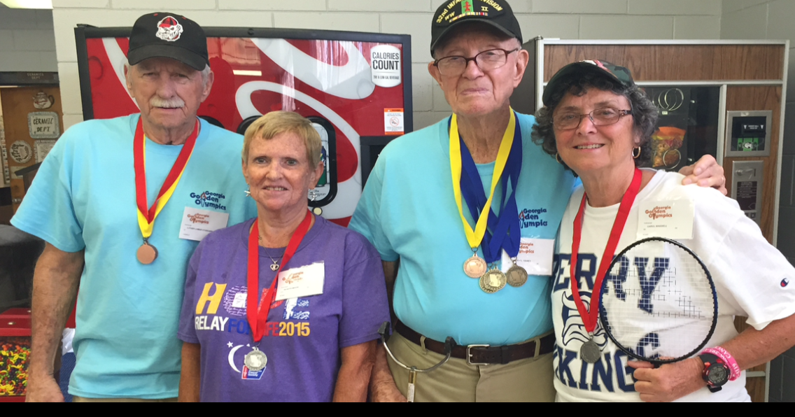 Local seniors win medals at 2015 Golden Olympics Sports