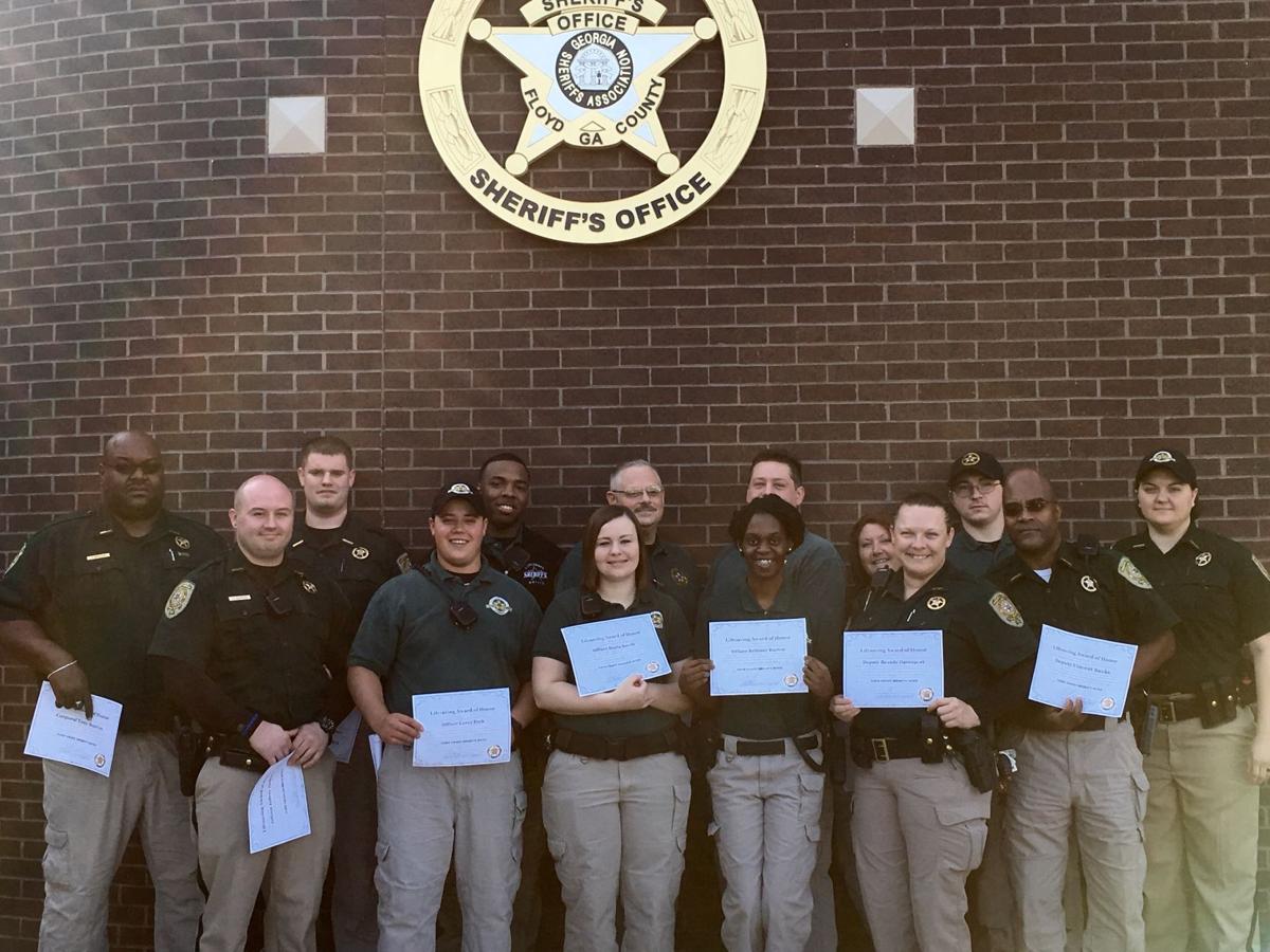 Sheriff recognizes 15 deputies for their role in preventing suicides at the jail