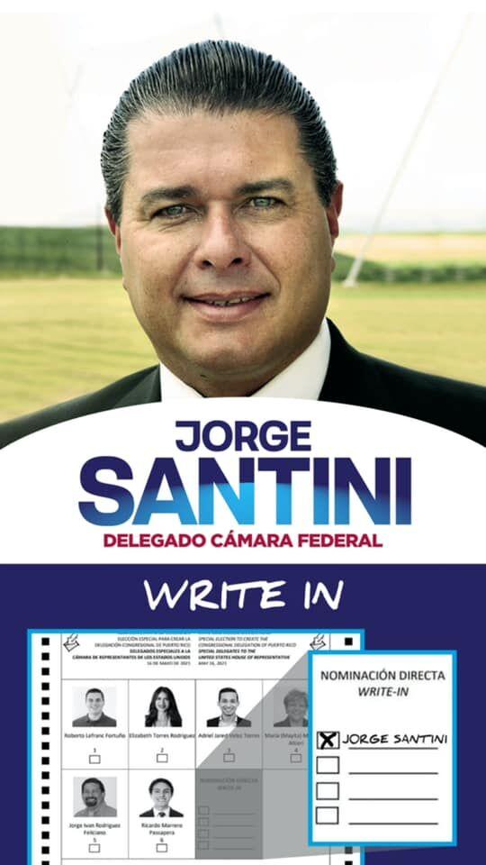 Santini se hace disponible para ocupar posición de delegado al
