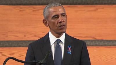 Barack Obama - discurso despedida John Lewis - Captura de pantalla - julio 31 2020