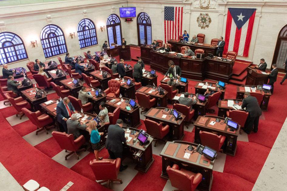 Senado senadores Puerto Rico Foto via Senado Twitter mayo 11