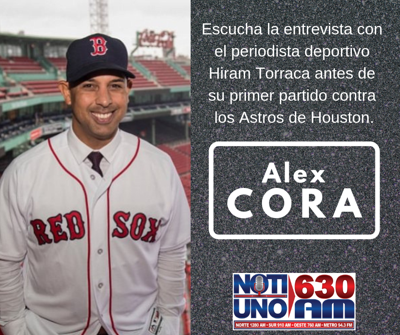 EXCLUSIVA: Alex Cora habla en NotiUno sobre la Serie Final de la Liga Americana