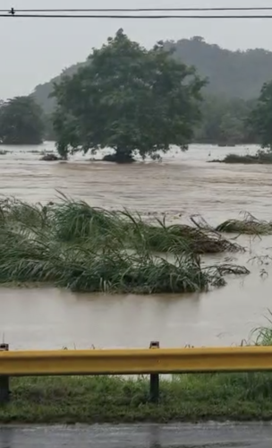 La virgencita atea, inundación