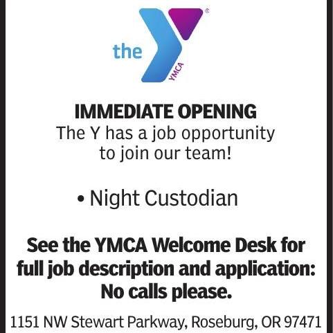 YMCA - Night Custodian