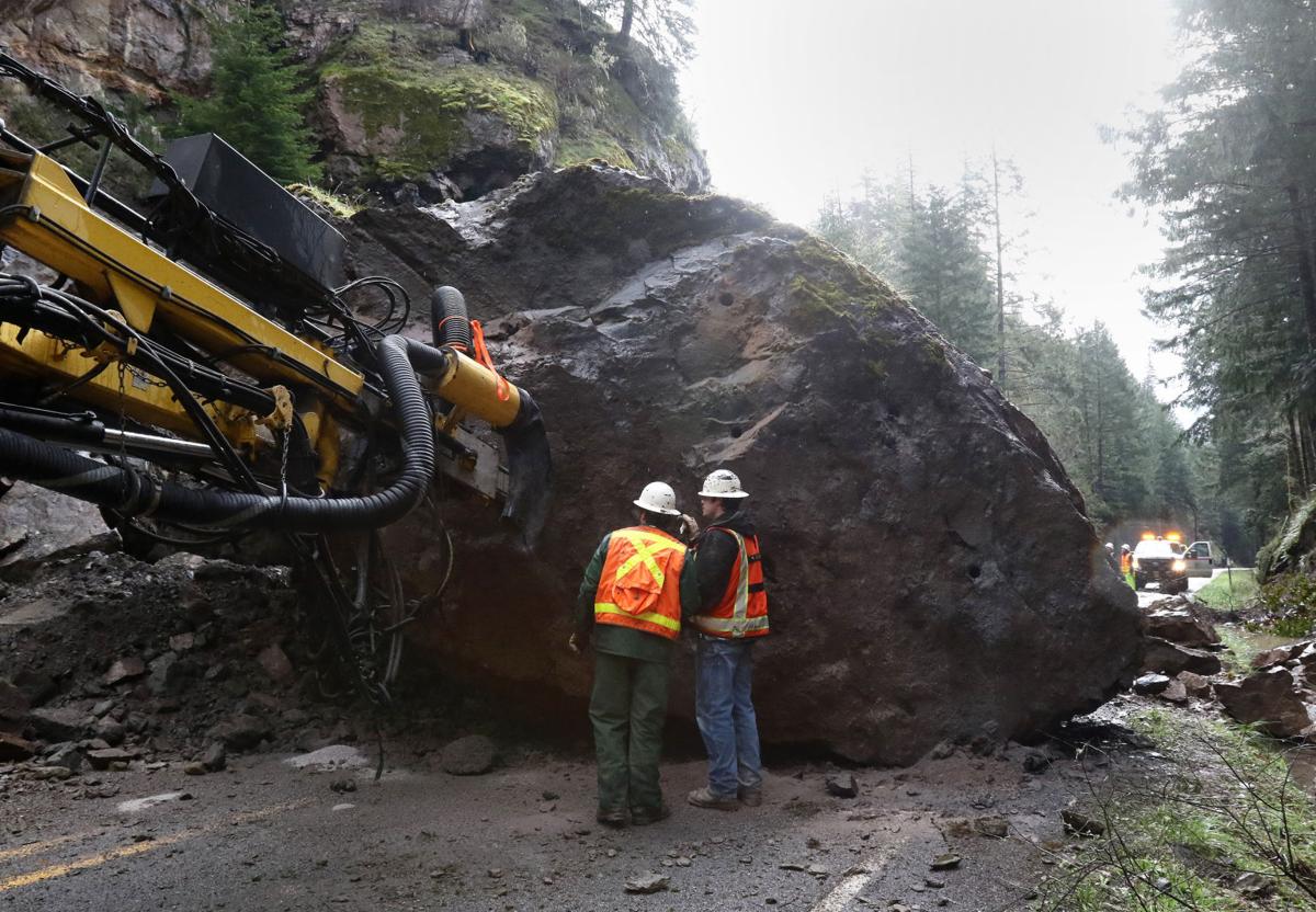 Highway 138 reopens after massive rock slide Thursday morning News