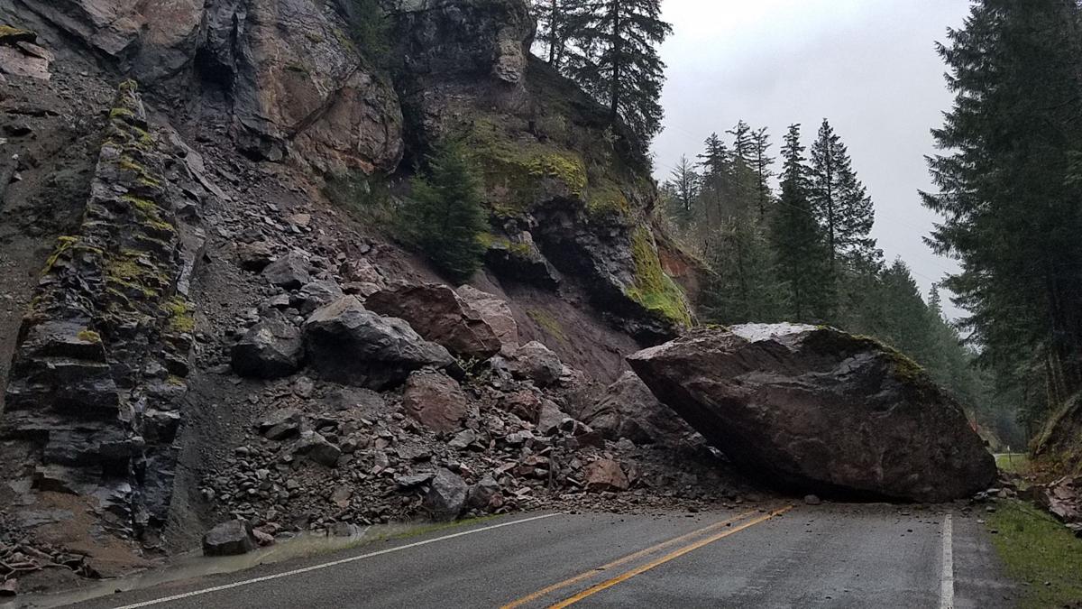 Highway 138 reopens after massive rock slide Thursday morning News
