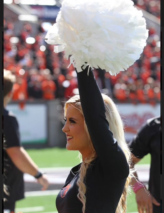 College Cheerleading: South Umpqua grad Megan Boye cheers on Beavers ...