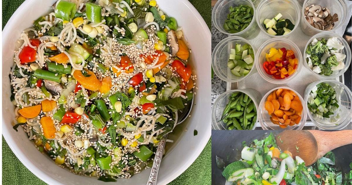 No sweat batch cooking: tips for prepping vegetables, grains and beans ...