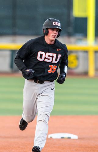 Oregon State Beavers Adley Rutschman Elite College Baseball Jersey Orange