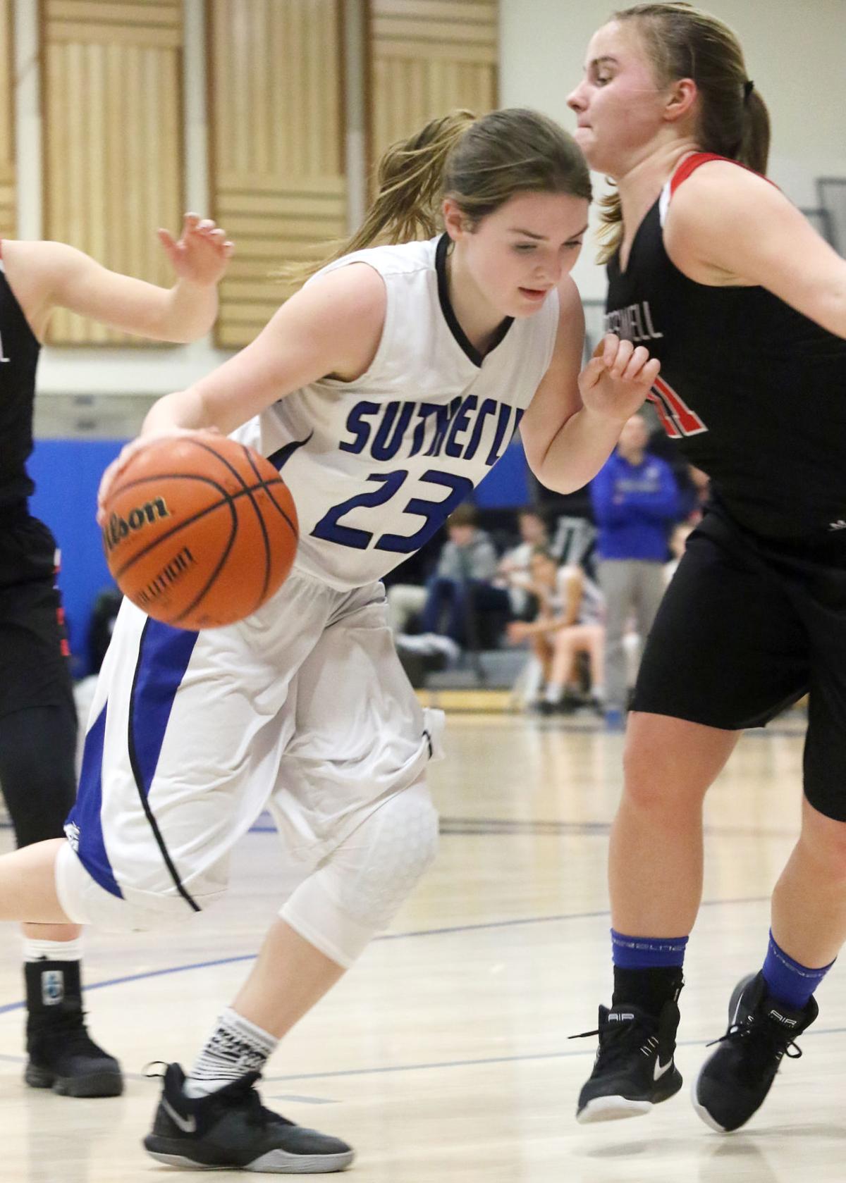 Prep Girls Basketball Sutherlin Fades Down Stretch Loses To