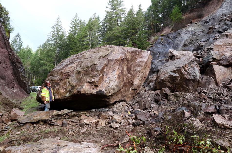 Highway 138 reopens after massive rock slide Thursday morning News