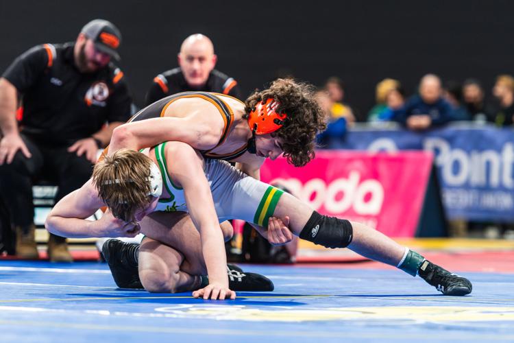 State Wrestling: Glide's Elijah Hatfield, Camas Valley's Kaden Williams ...