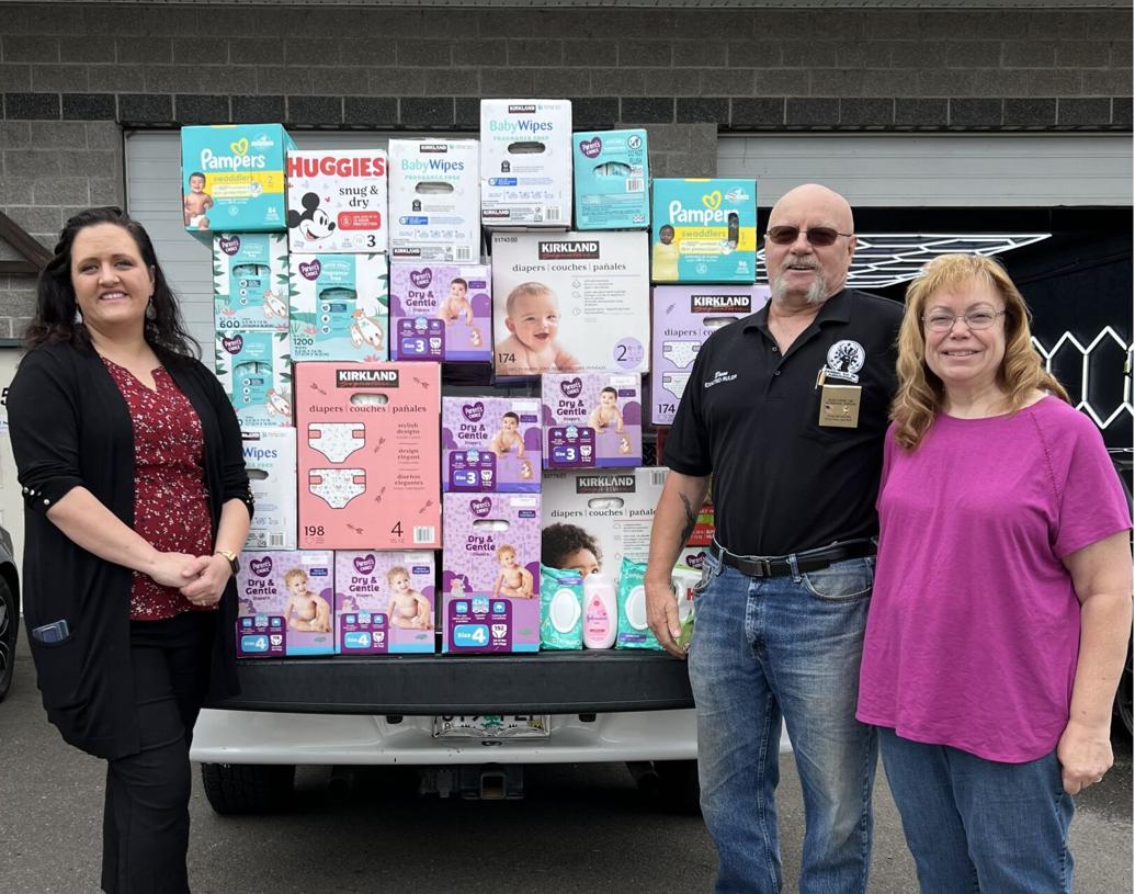 Roseburg Elks dontate to Safe Haven Maternity Home Guest Submission