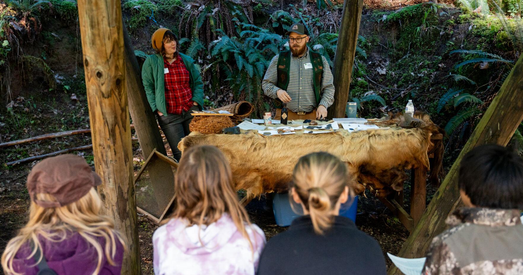 Fifth graders explore and learn through the forest - Vimarsana News