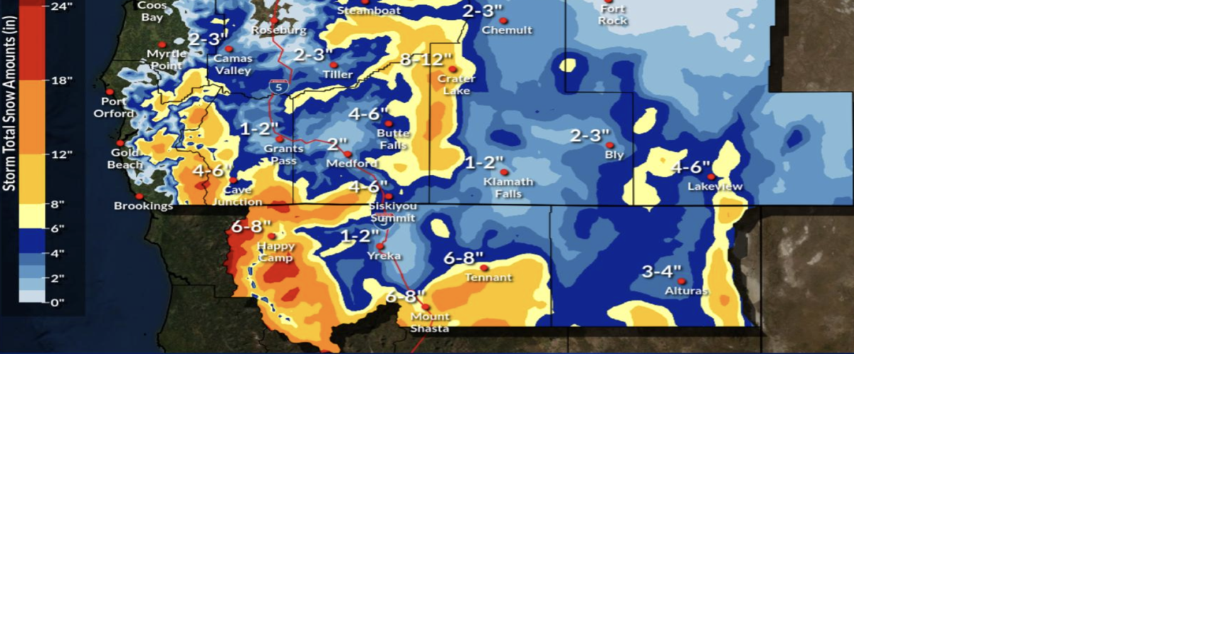Winter storm warning and weather advisory issued for parts of Southern ...