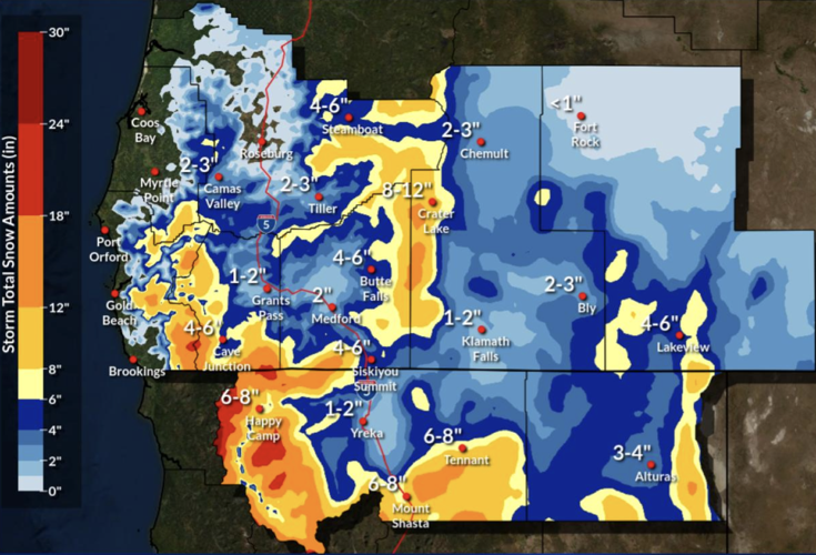 Winter storm warning and weather advisory issued for parts of Southern ...