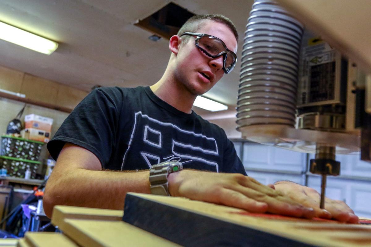 Sutherlin teen starts woodworking business in family 