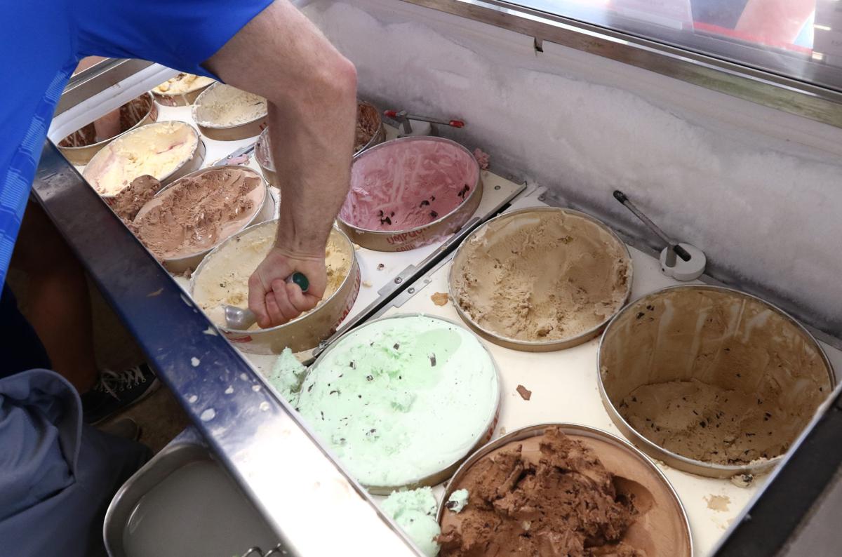 Warm weather and ice cream go together at the fair Douglas County
