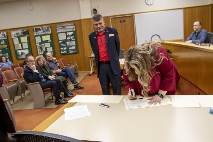 Douglas County officials sworn in | Government | nrtoday.com