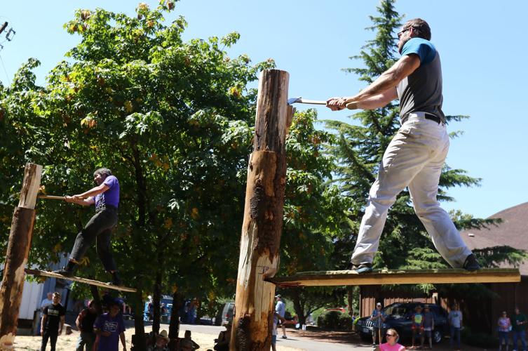 Lumberjack show steals show at Myrtle Creek Summer Festival News