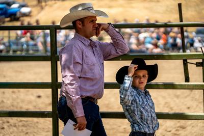 Gow, Crume win team roping title at South Douglas Rodeo | Sports ...