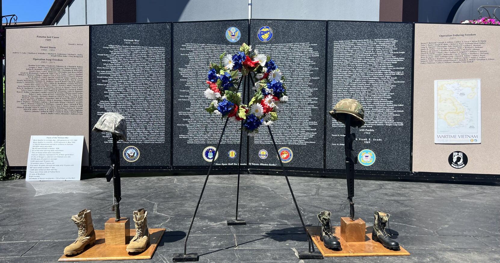 Vietnam veterans bring Oregon Memorial to Douglas County - Vimarsana News