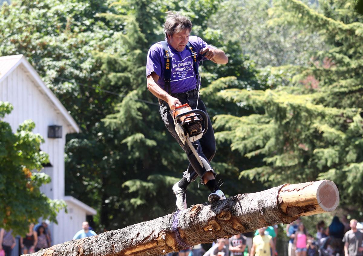 Lumberjack show steals show at Myrtle Creek Summer Festival News