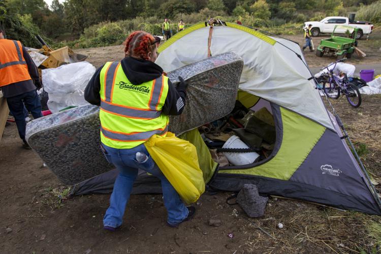Dozens of tents removed from Deer Creek Park | City | nrtoday.com