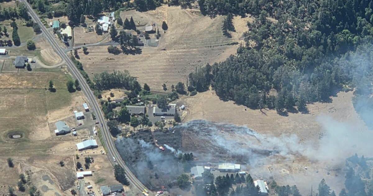 DFPA Crews Mopping Up North Side Fire Near Sutherlin