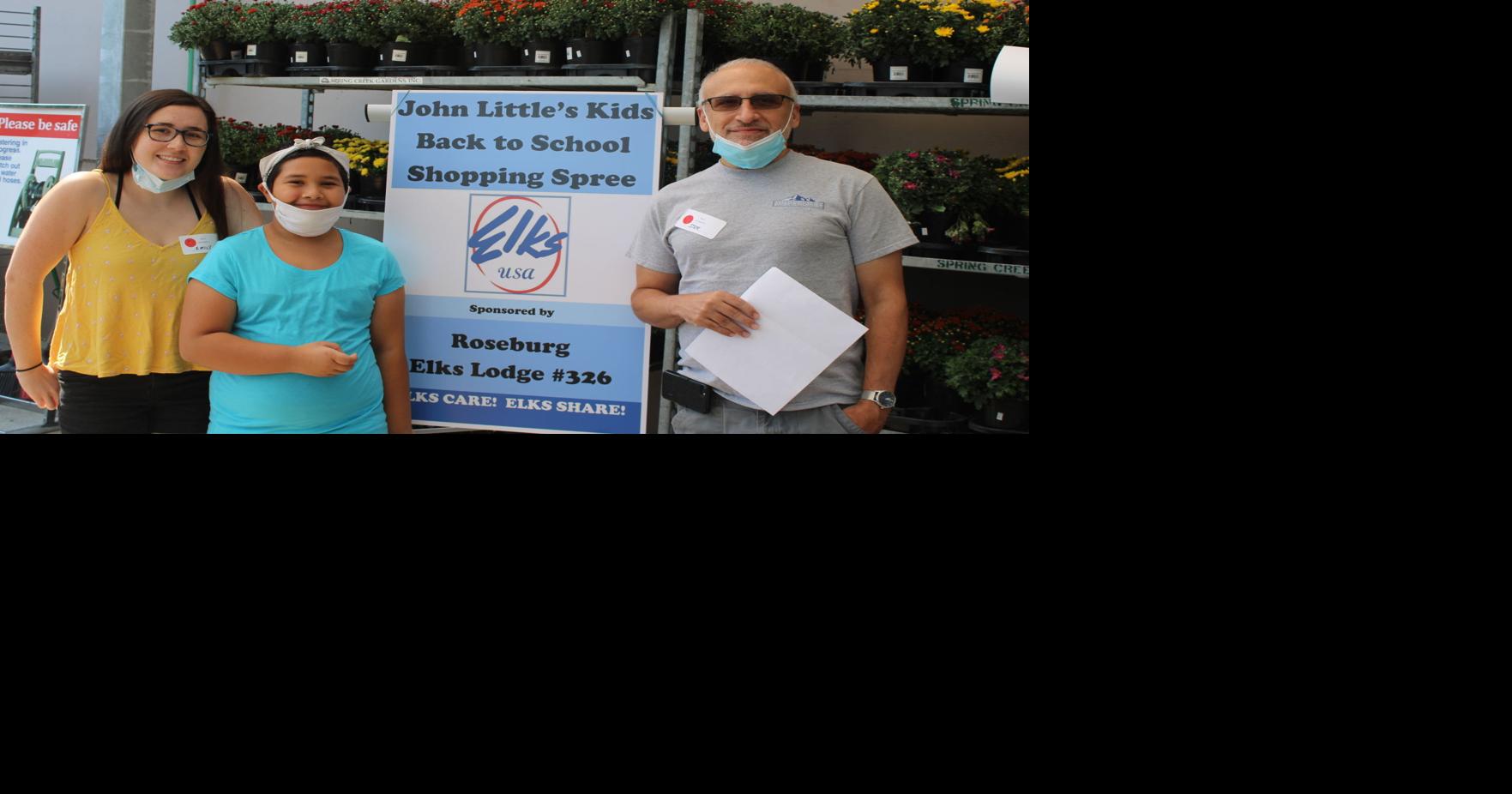 Roseburg Elks Lodge takes 28 students school shopping Family