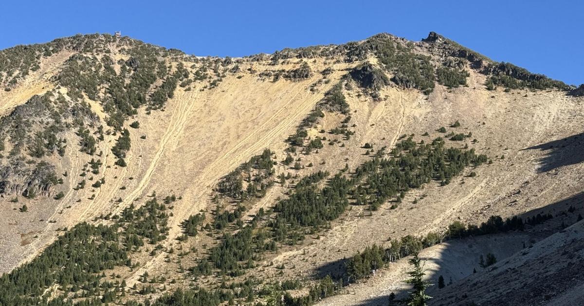 Mount Scott's saddle