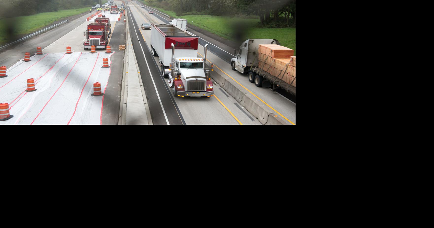 I5 construction near Yoncalla nearing completion News