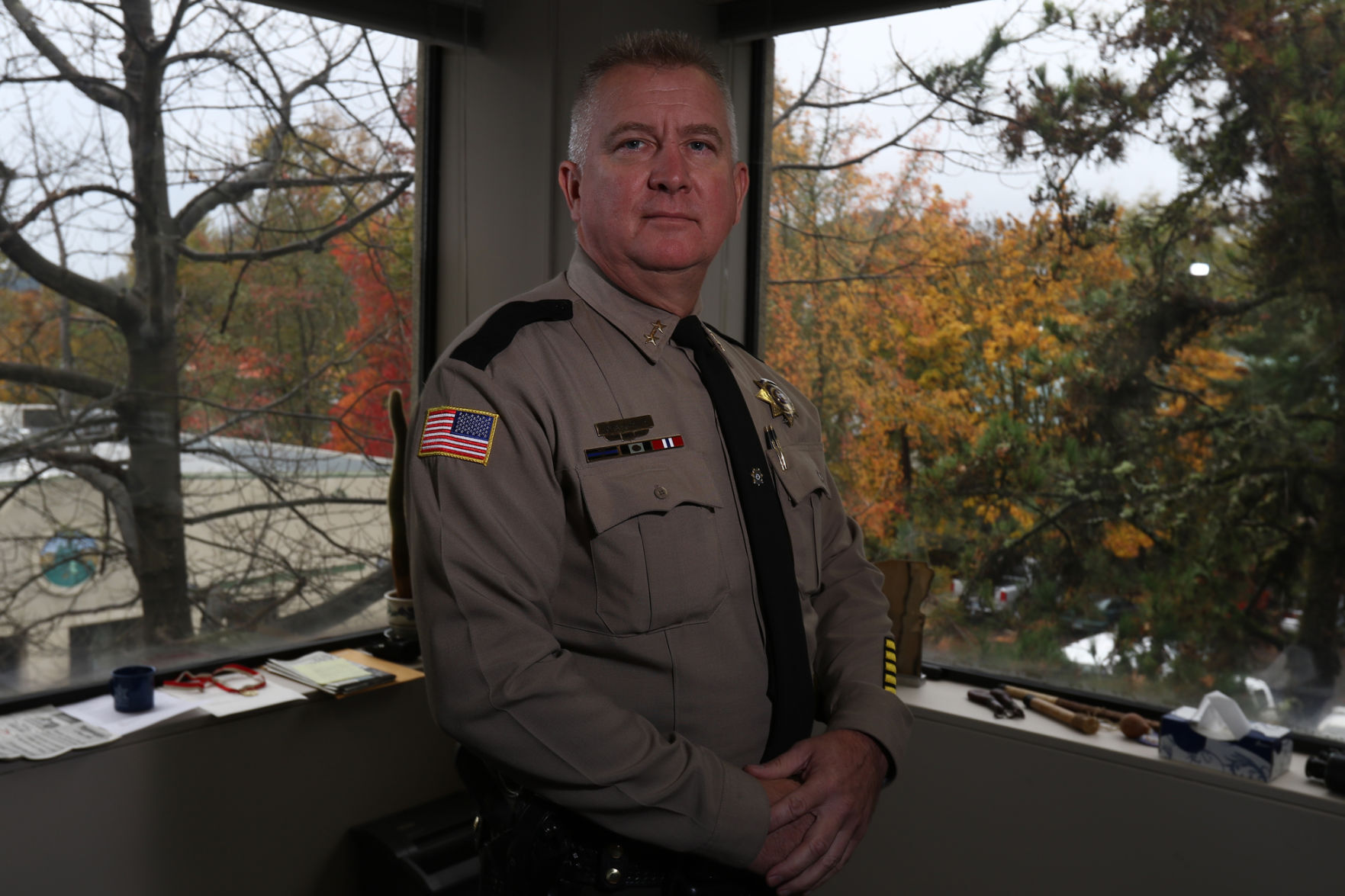 Douglas County Sheriff John Hanlin says nude photo was posted by ex News nrtoday image
