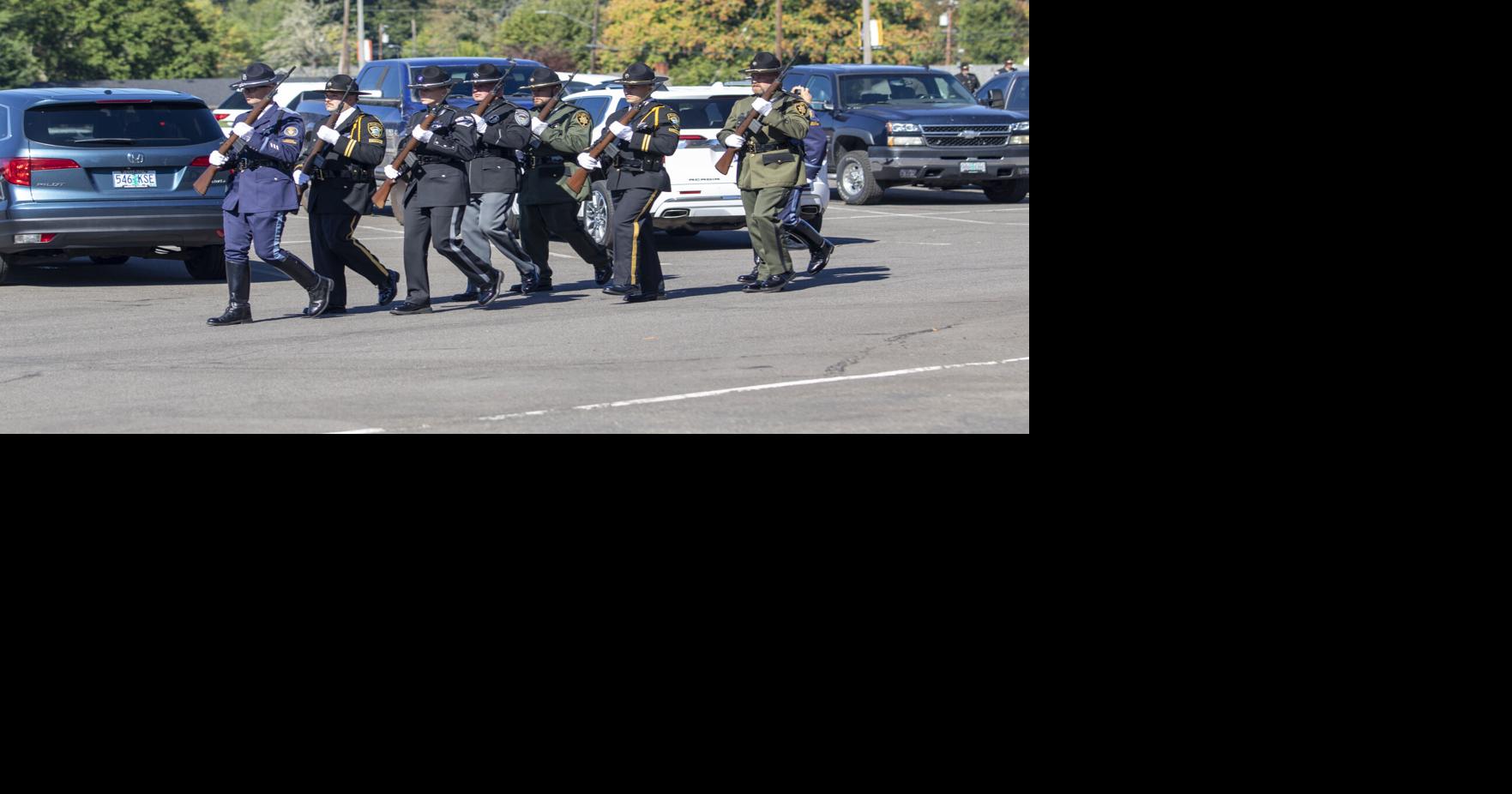 Hundreds of law enforcement attend the funeral of their fallen brother ...