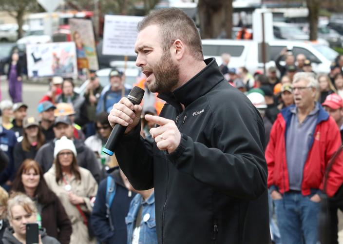 Timber Unity Rally Timber Unity rallies against cap and trade bill in Salem | State ...